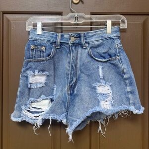 SHEIN jean shorts